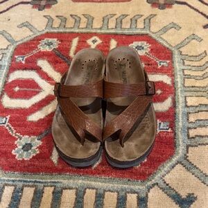 Mephisto Genuine Leather Helen Desert Buffalo Women’s Sandals
